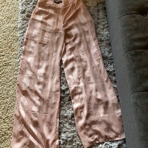 Palazzo pink pants size small